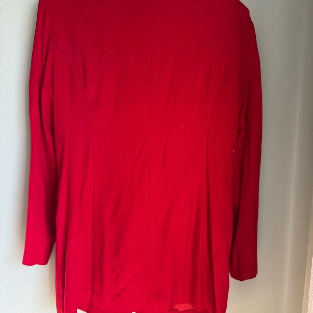 Vintage Red Women's Suit - Picture 4 of 11